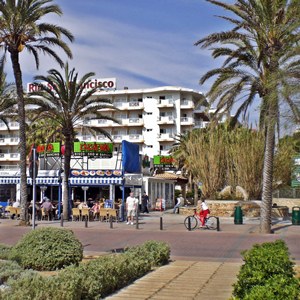 Hotel und Disco, Playa de Palma