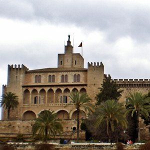 Almudaina Palast, der Knigspalast - Palma de Mallorca
